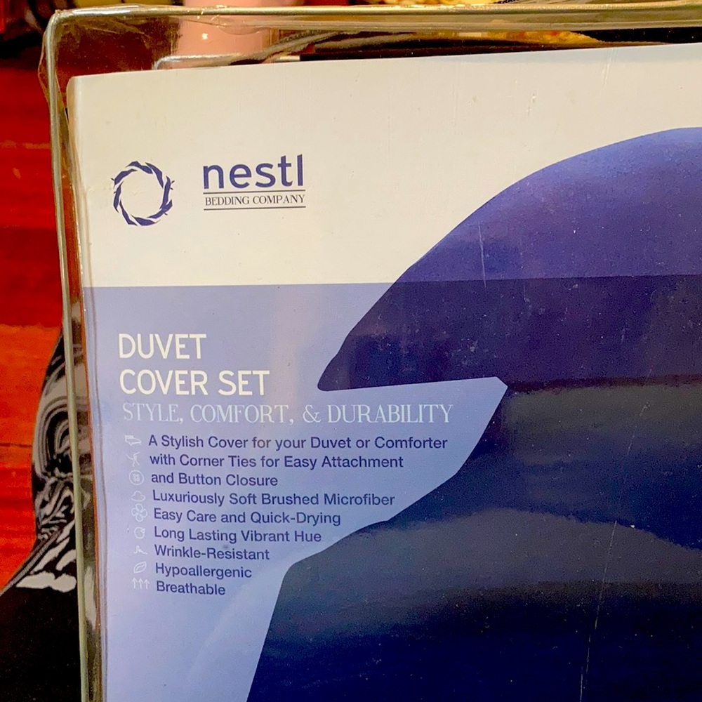 Duvet cover dark grey